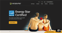 Desktop Screenshot of ecopoolpumps.com